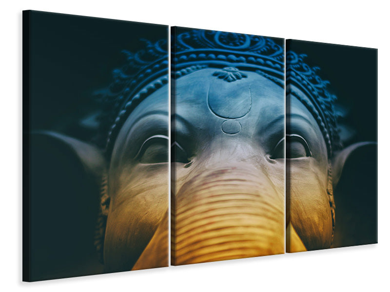 3-piece-canvas-print-close-up-ganesha