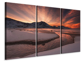 3-piece-canvas-print-golden-sunset