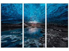 3-piece-canvas-print-ice-cave