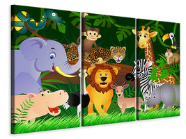 3-piece-canvas-print-jungle-king