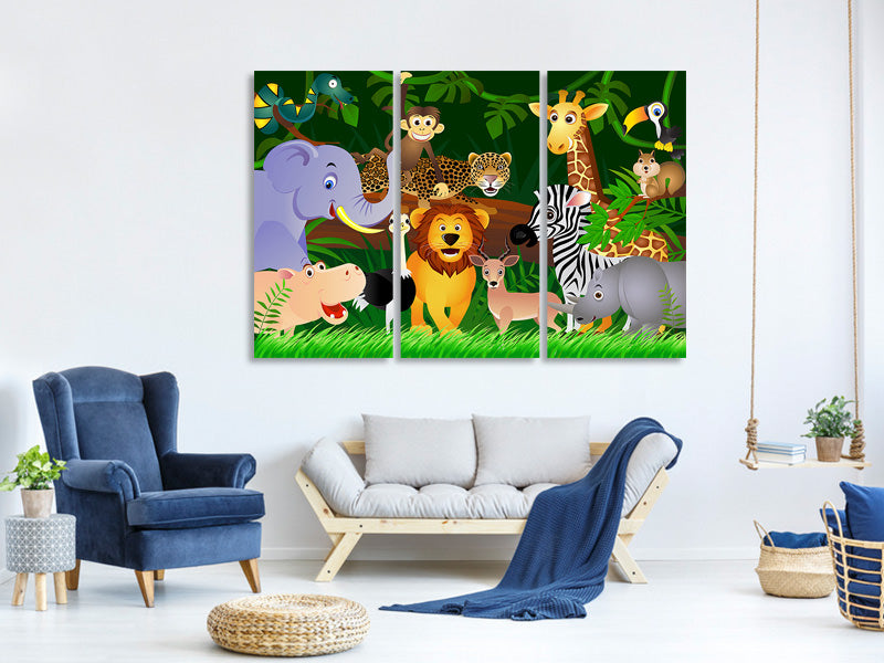 3-piece-canvas-print-jungle-king