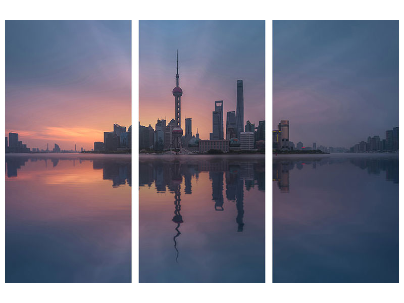 3-piece-canvas-print-sunrising-shnaghai