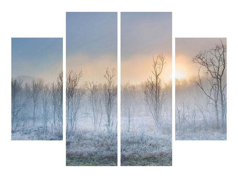 4-piece-canvas-print-a-touch-of-winter