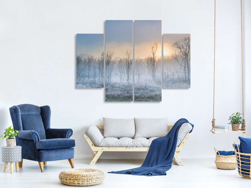 4-piece-canvas-print-a-touch-of-winter