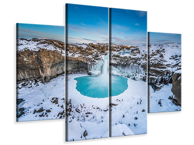 4-piece-canvas-print-aldeyjarfoss-the-wide-view