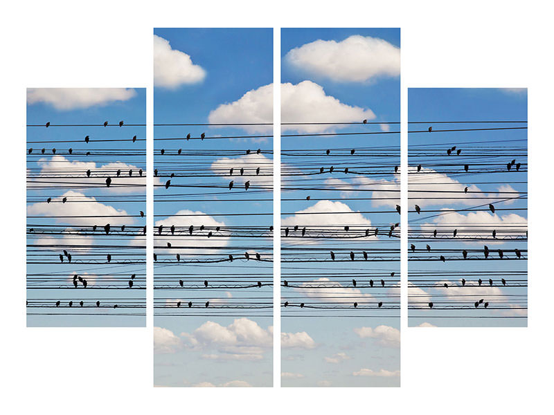 4-piece-canvas-print-cantus-arcticus-concerto-for-birds