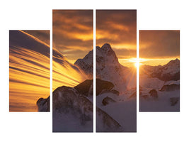 4-piece-canvas-print-glacier-light