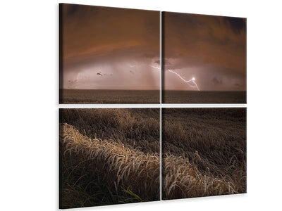 4-piece-canvas-print-harvest-lights