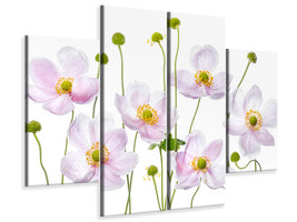 4-piece-canvas-print-japanese-anemones