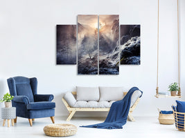 4-piece-canvas-print-jiuzhaigou-china