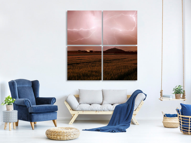 4-piece-canvas-print-lightshow