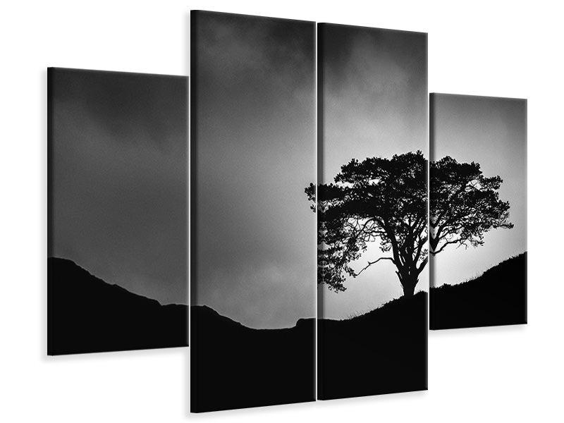 4-piece-canvas-print-lone-tree