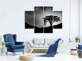 4-piece-canvas-print-lone-tree