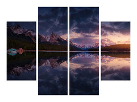 4-piece-canvas-print-maligne-mountains
