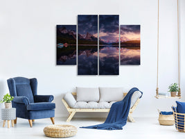 4-piece-canvas-print-maligne-mountains