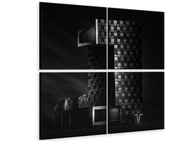 4-piece-canvas-print-metal-one