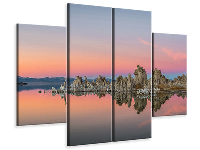 4-piece-canvas-print-mono-lake-sunset