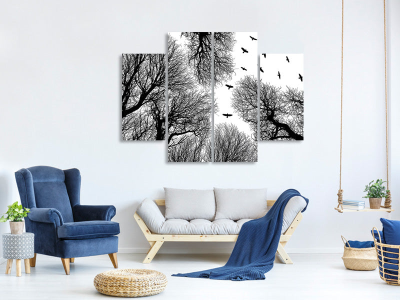 4-piece-canvas-print-out-to-the-open