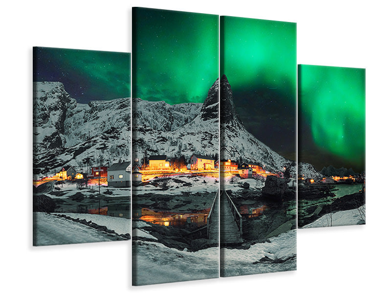 4-piece-canvas-print-over-the-mountain