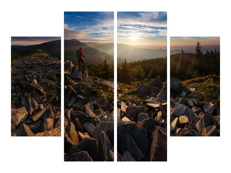 4-piece-canvas-print-rocks-table