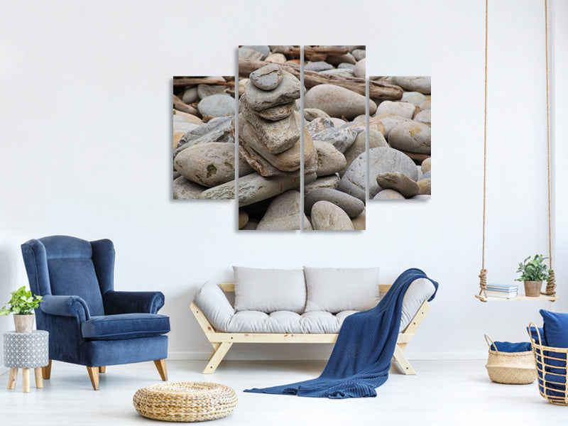 4-piece-canvas-print-stone-stack-xl