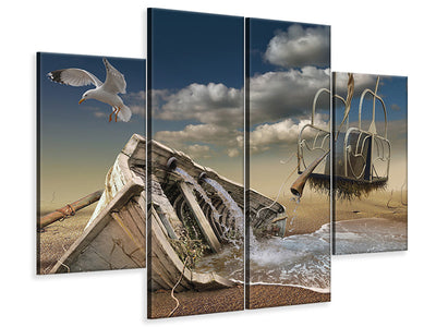 4-piece-canvas-print-stranded-wreck