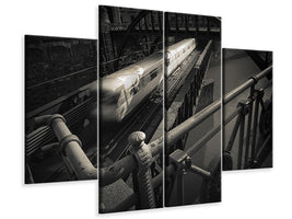 4-piece-canvas-print-the-fast-line