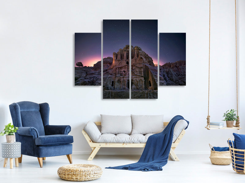 4-piece-canvas-print-the-obelisk-tomb