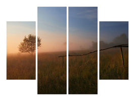 4-piece-canvas-print-the-summer-field