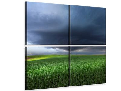 4-piece-canvas-print-thunderstorm-cell-over-the-alb-plateau