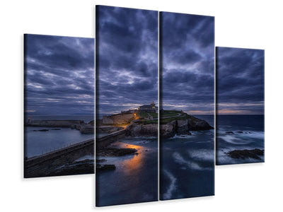 4-piece-canvas-print-ultimas-luces-en-el-faro