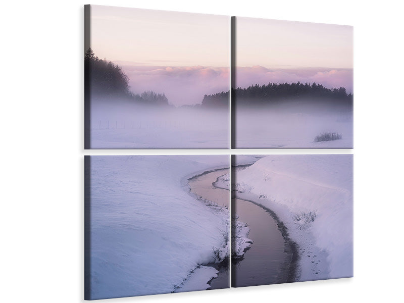 4-piece-canvas-print-winters-mystique