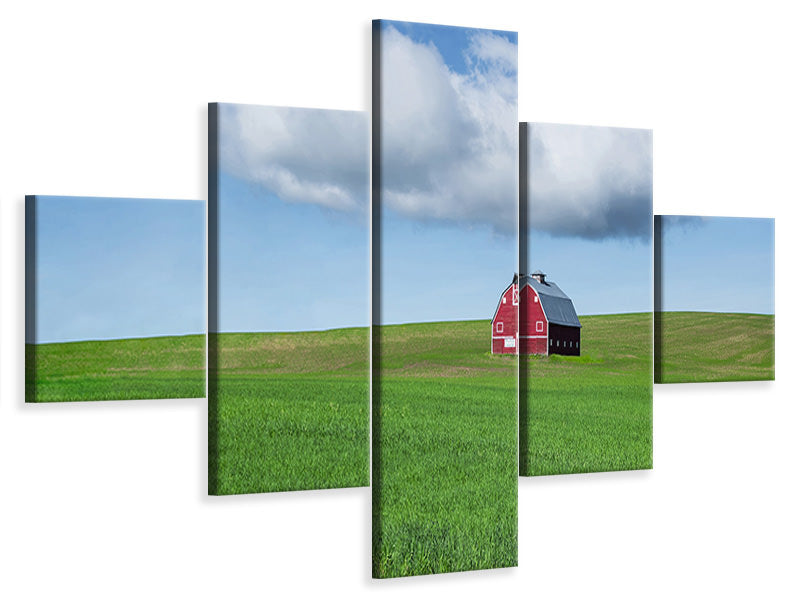 5-piece-canvas-print-alone-iv