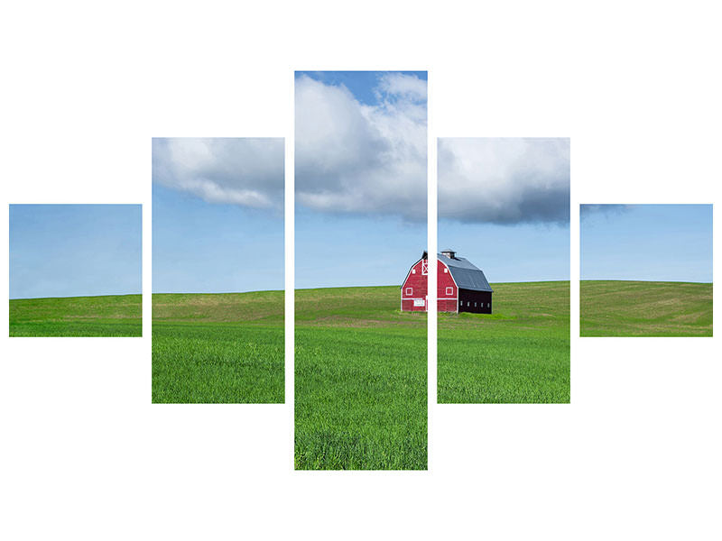 5-piece-canvas-print-alone-iv
