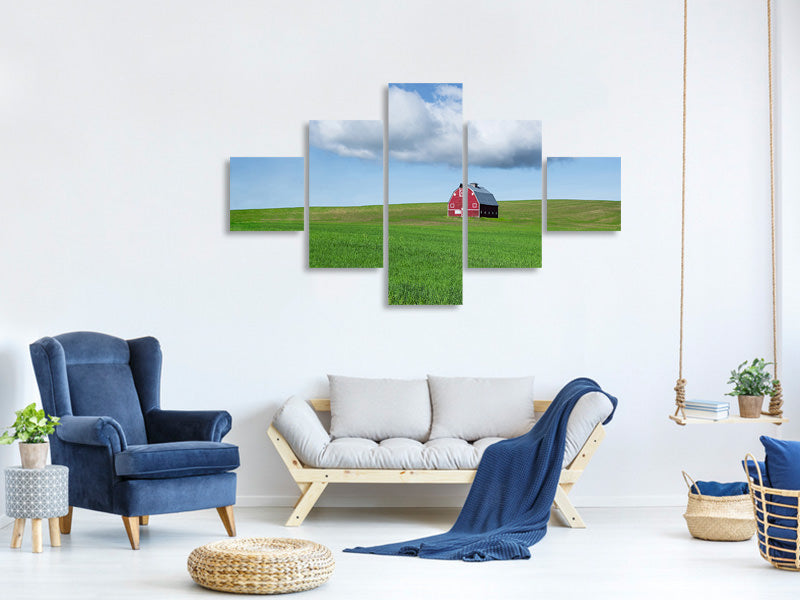 5-piece-canvas-print-alone-iv