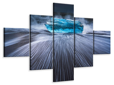 5-piece-canvas-print-blue-diamond