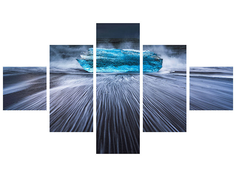 5-piece-canvas-print-blue-diamond