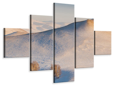 5-piece-canvas-print-cappuccino-land