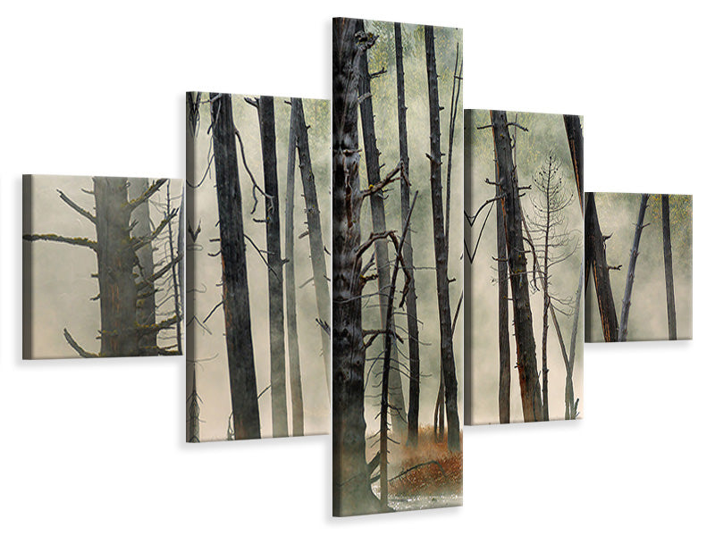 5-piece-canvas-print-dead-wood