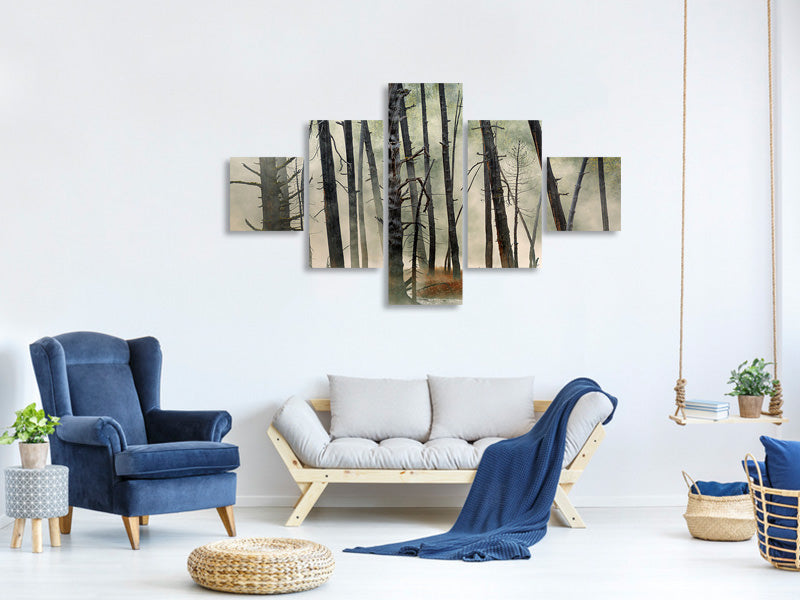 5-piece-canvas-print-dead-wood