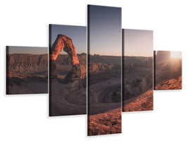 5-piece-canvas-print-delicate-light