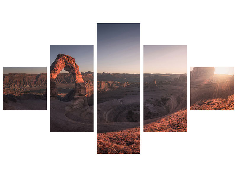 5-piece-canvas-print-delicate-light