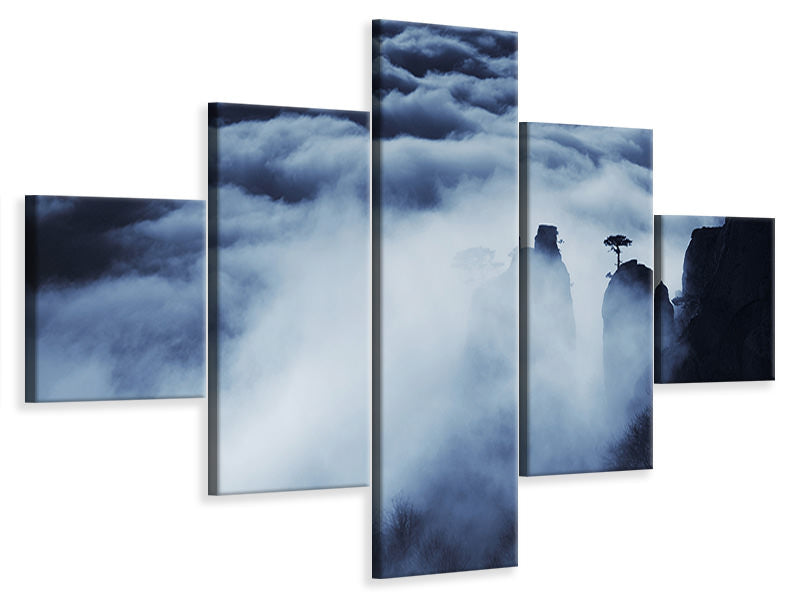 5-piece-canvas-print-demerdji-beyond-the-clouds