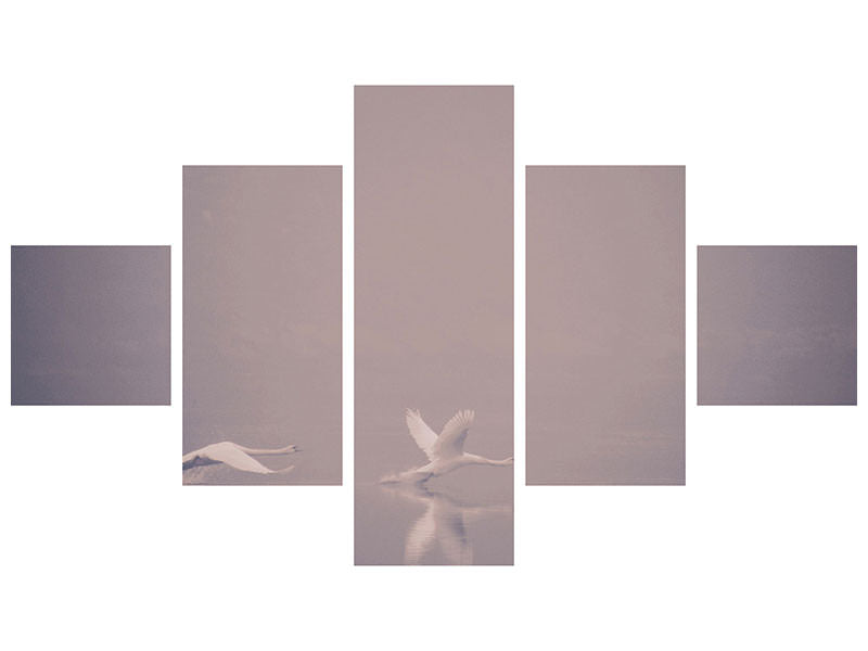 5-piece-canvas-print-foggy-takeoff