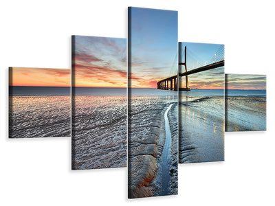 5-piece-canvas-print-follow-your-way