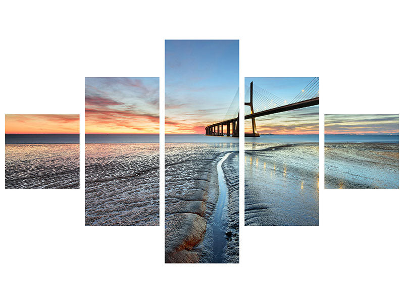 5-piece-canvas-print-follow-your-way