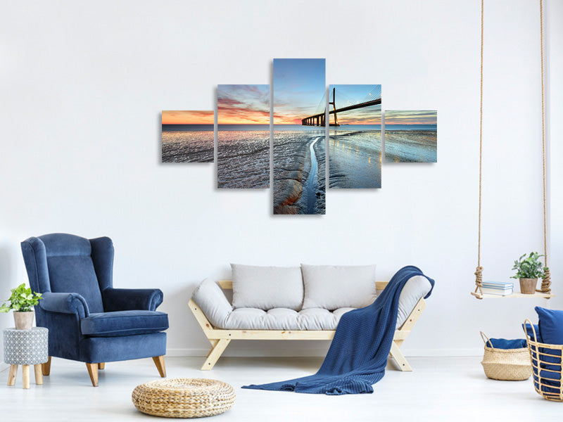 5-piece-canvas-print-follow-your-way