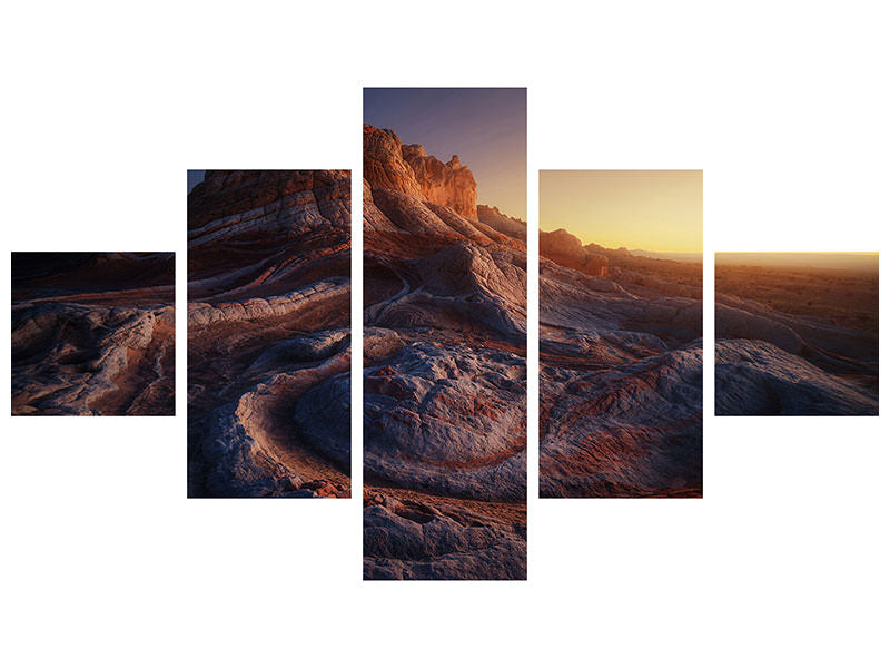 5-piece-canvas-print-gold-pocket
