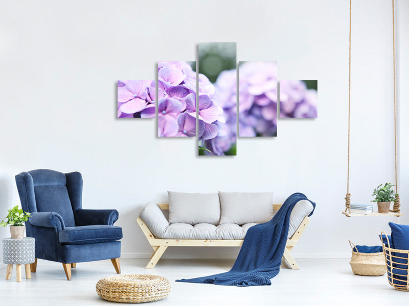 5-piece-canvas-print-hydrangeas