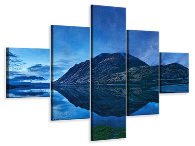 5-piece-canvas-print-lake-hawea